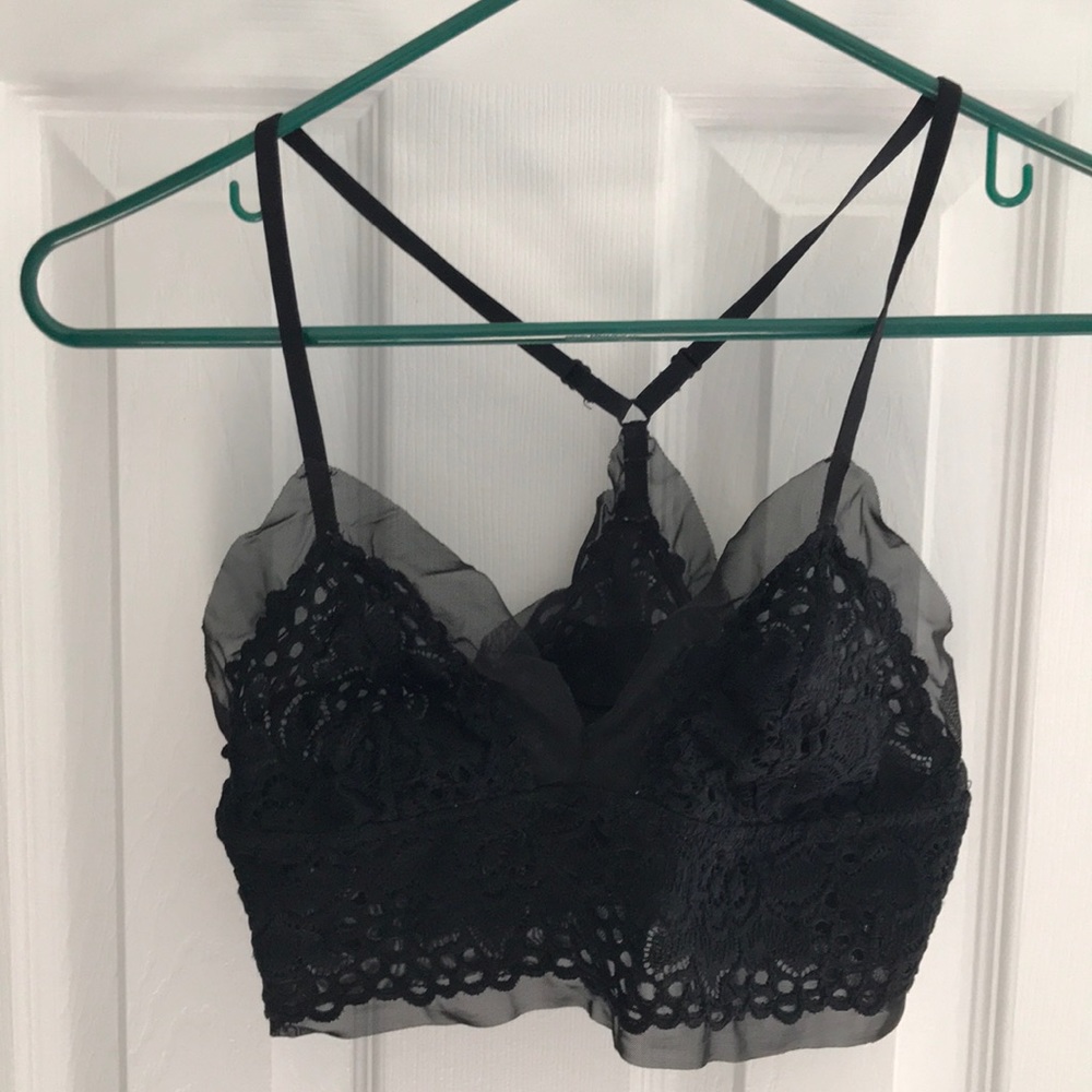 Aerie black bralette
